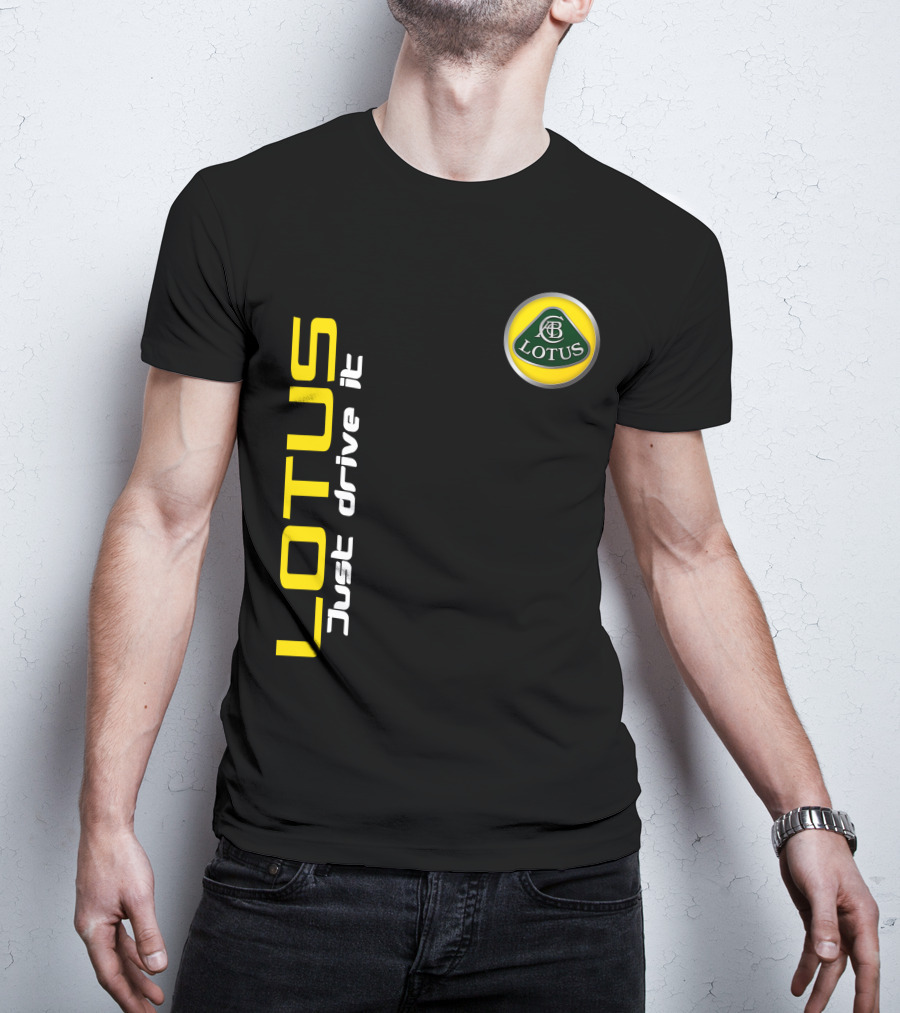 Lotus Just Drive It Logo Badge T-Shirt