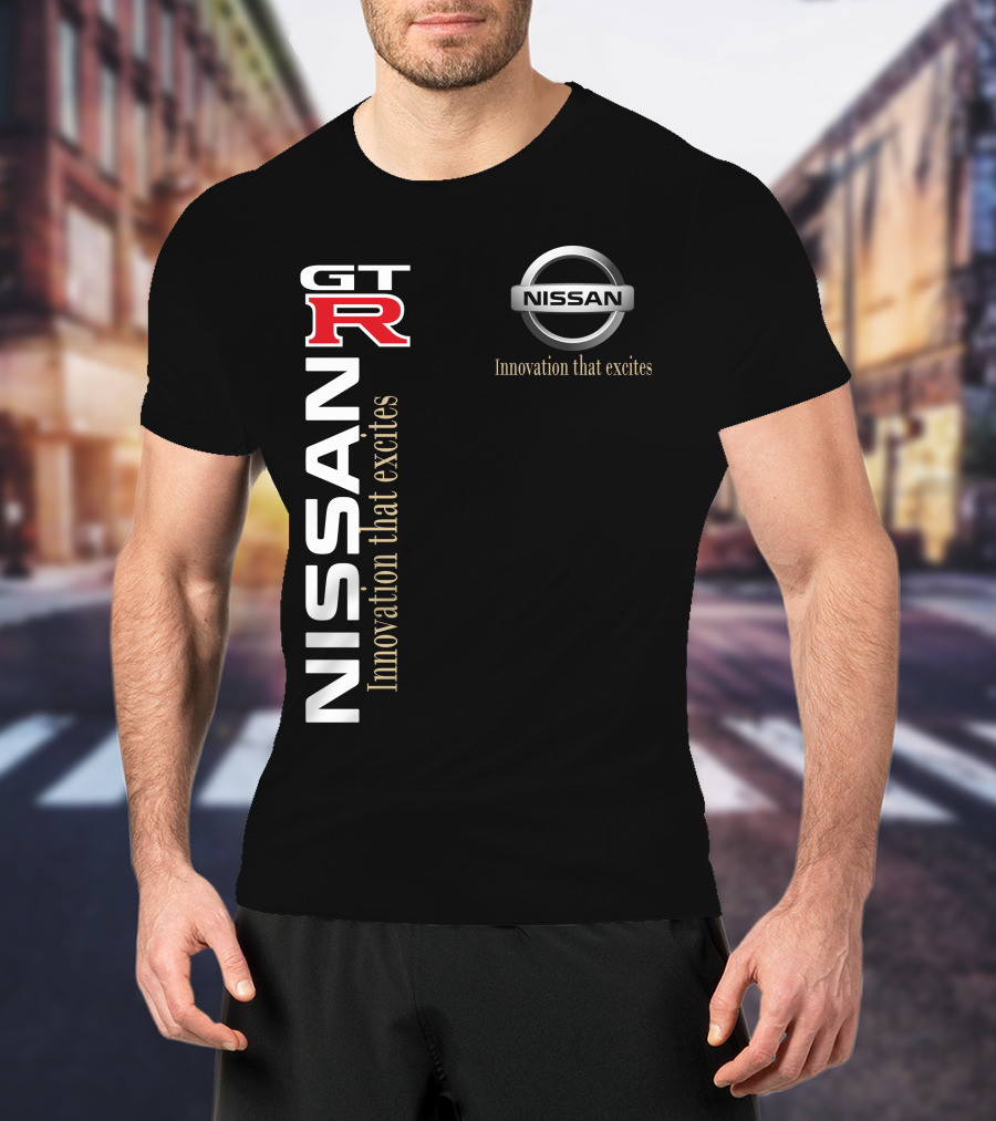 Nissan Gt-R Innovation That Excites T-Shirt