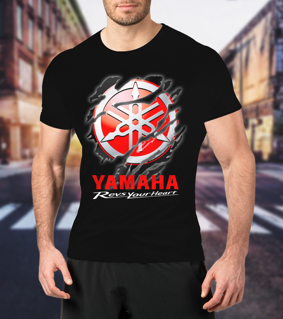 Yamaha Revs Your Heart 04 Red T-Shirt