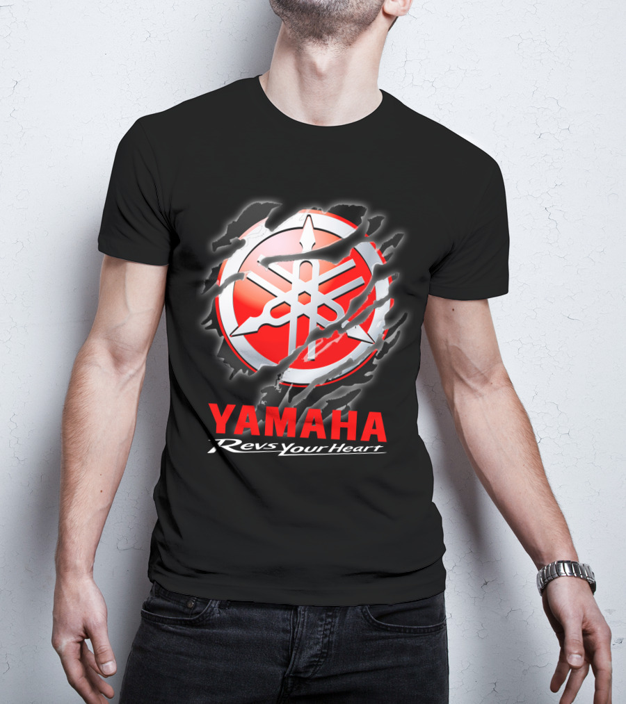Yamaha Revs Your Heart 04 Red T-Shirt