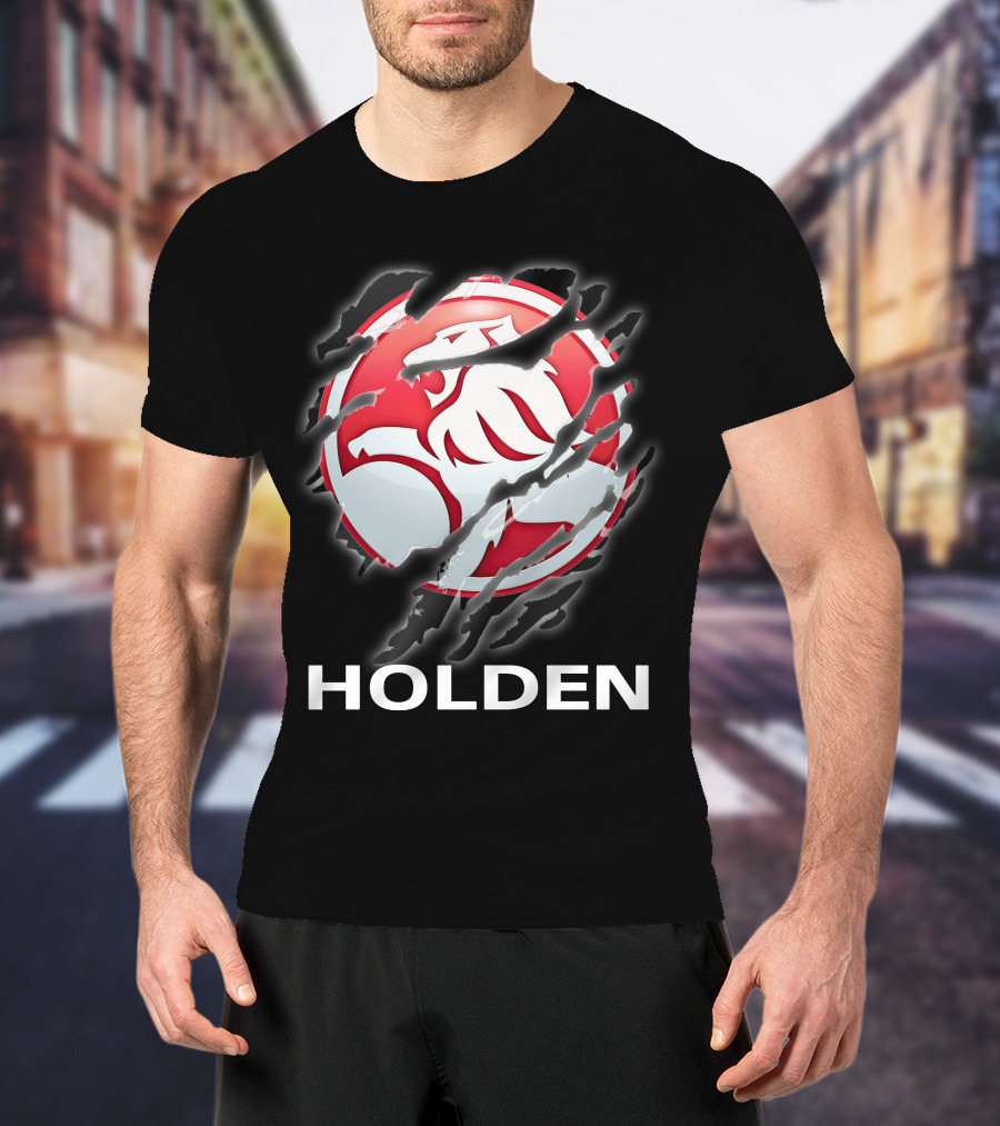 Holden Lion Logo With Claw Marks T-Shirt