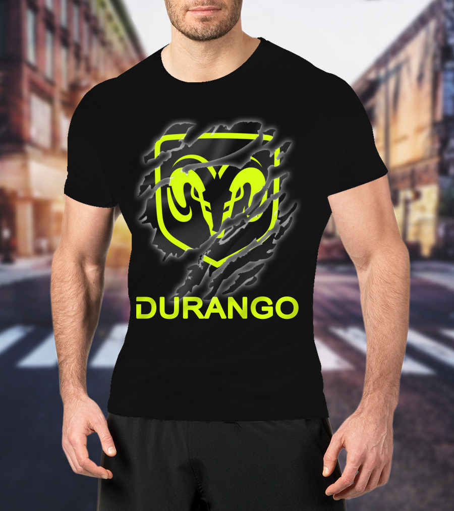 Dodge Durango 02 Ram Logo Claw Marks T-Shirt