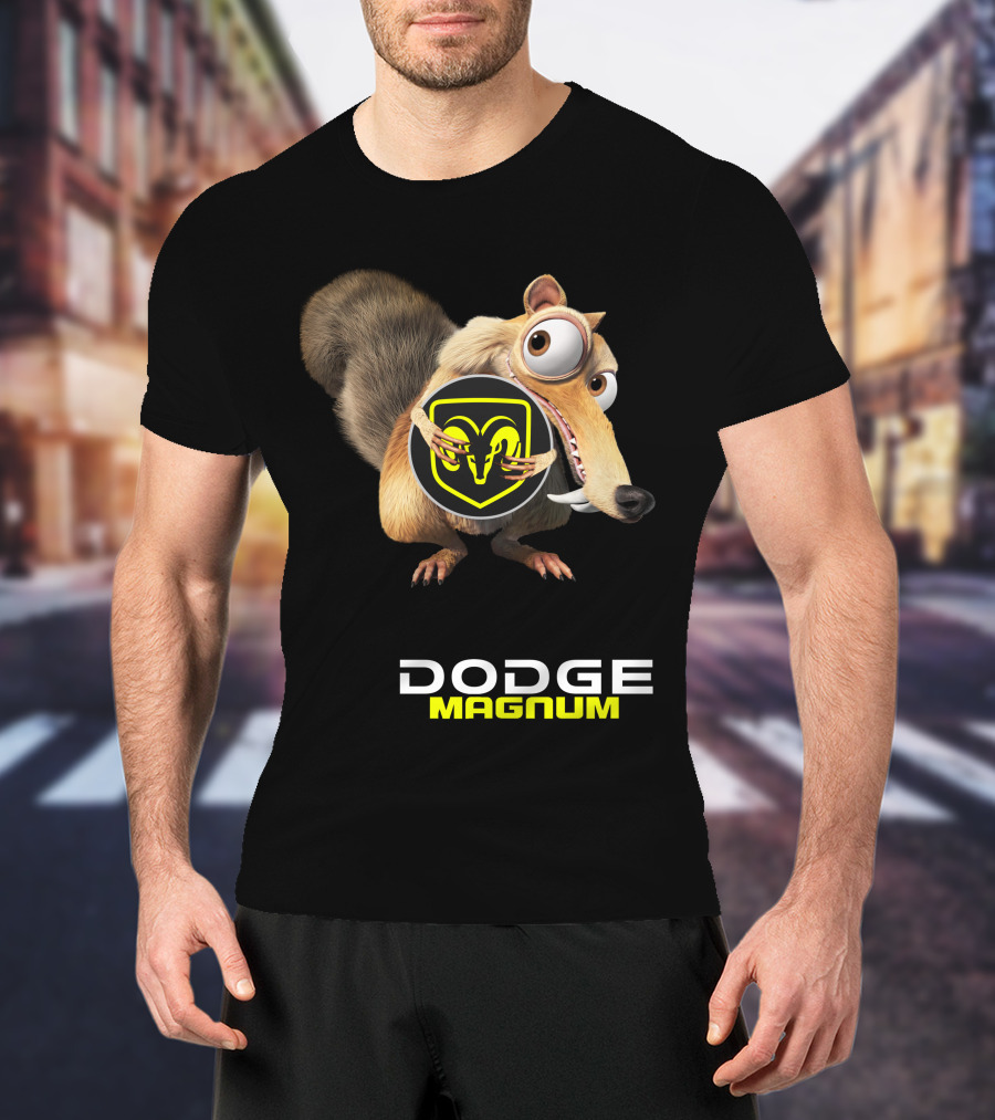 Scrat Holding Dodge Magnum Ram T-Shirt