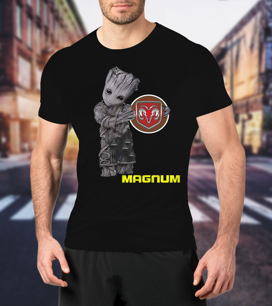 Magnum Groot Standing With Ram T-Shirt