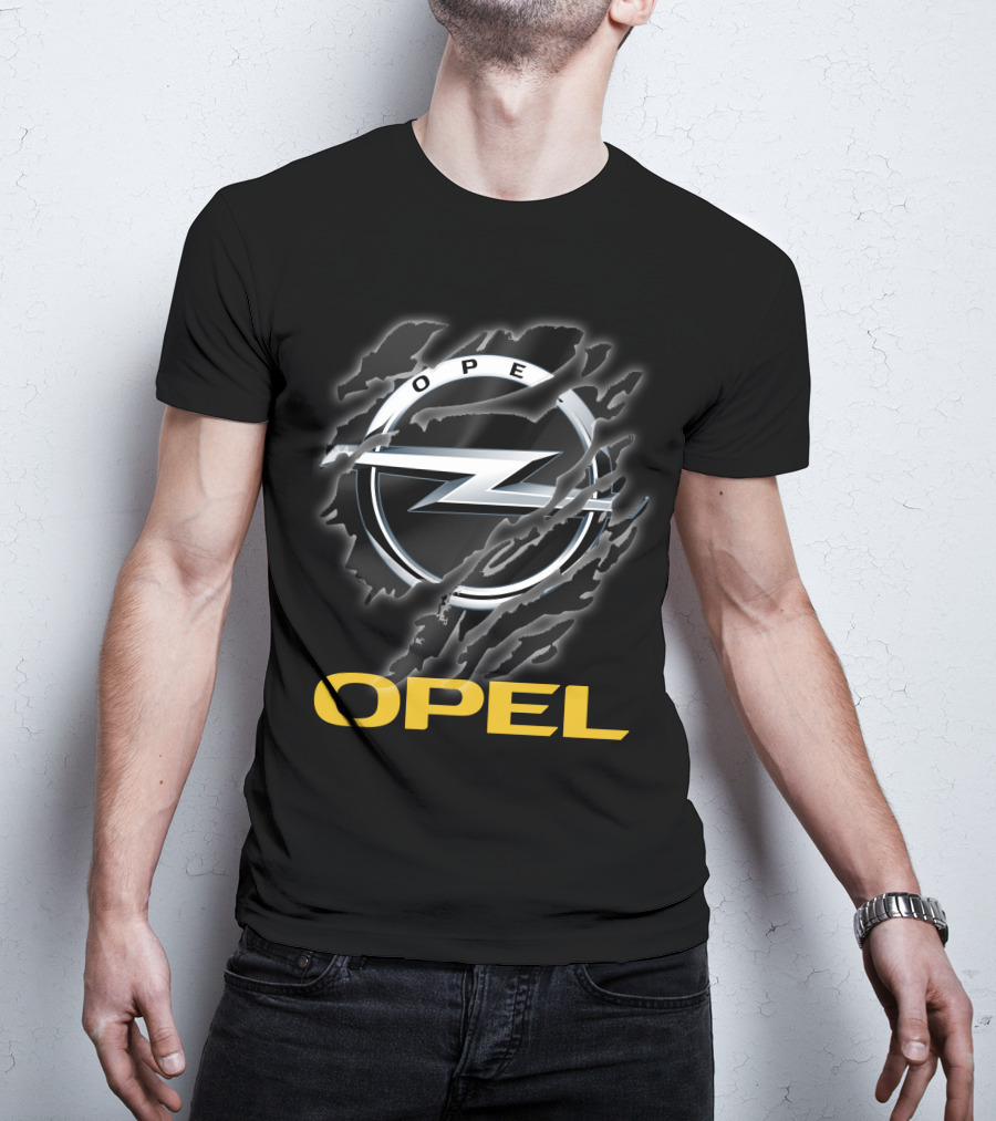 Opel 04 Logo With Claw Marks And Silver Z Symbol T-Shirt