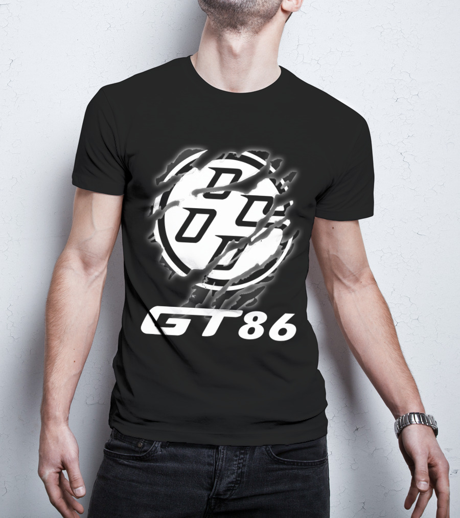 Gt86 07 Toyota Racing Logo Claw Mark T-Shirt