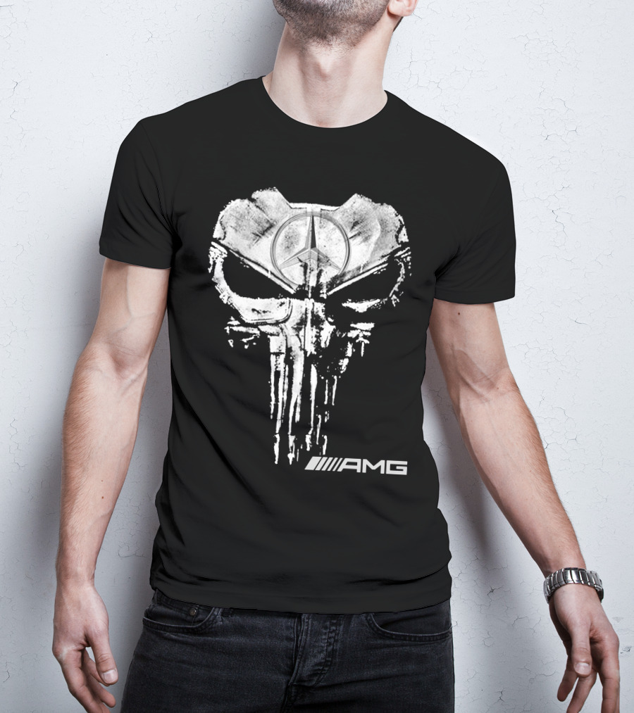 Amg Punisher Skull Mercedes T-Shirt