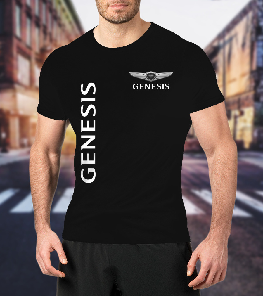 Genesis Winged Emblem Brand T-Shirt