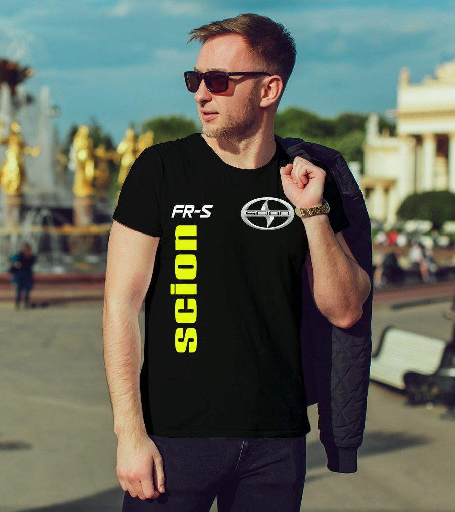 Scion Fr-S Logo Emblem And T-Shirt