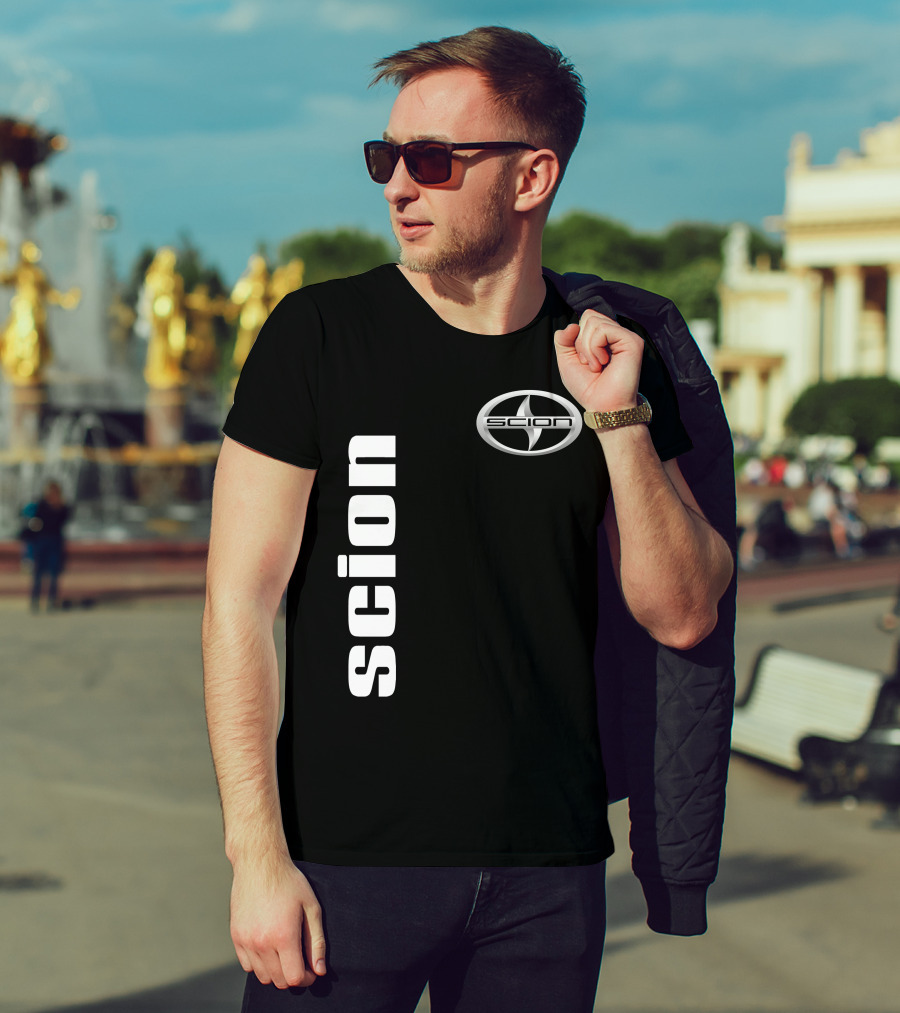 Scion 09 Automotive Logo Vertical T-Shirt