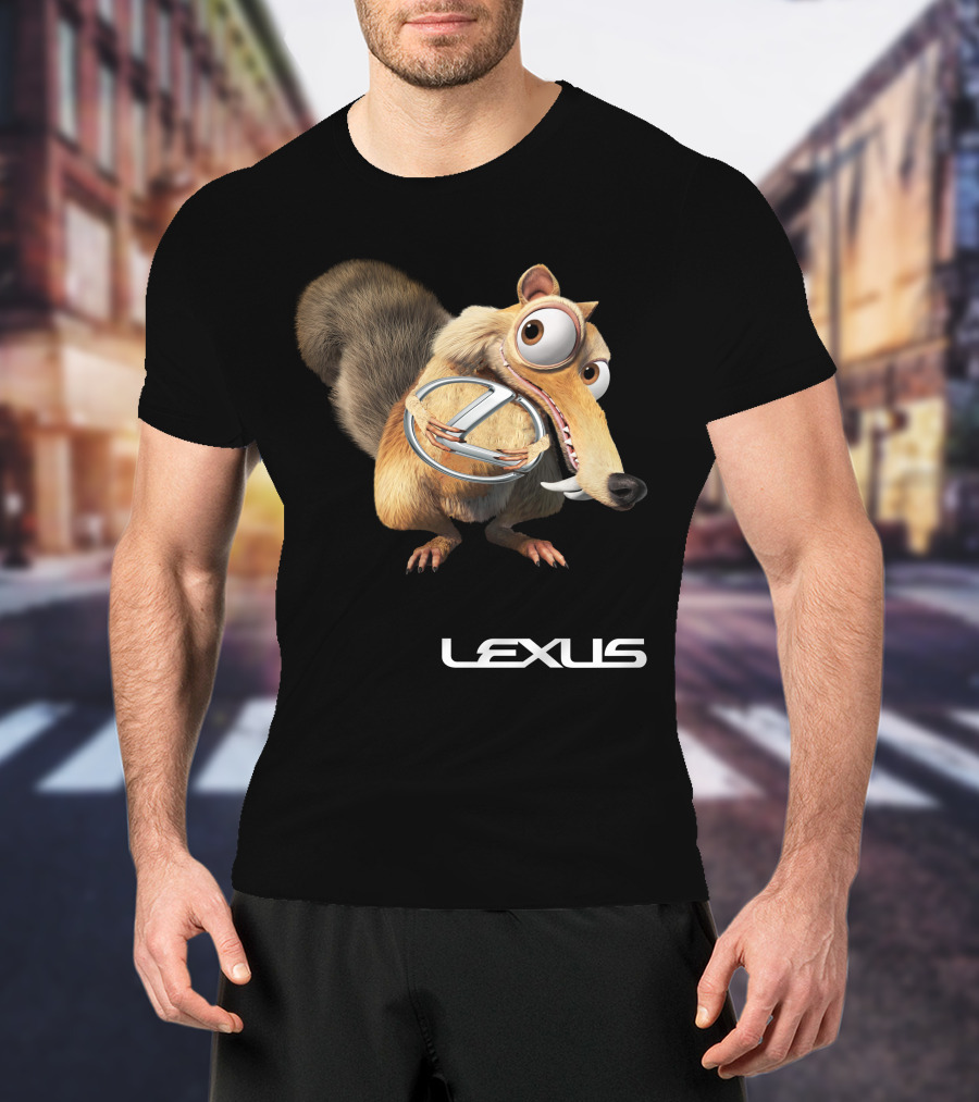 Lexus Ice Age Scrat Humor T-Shirt