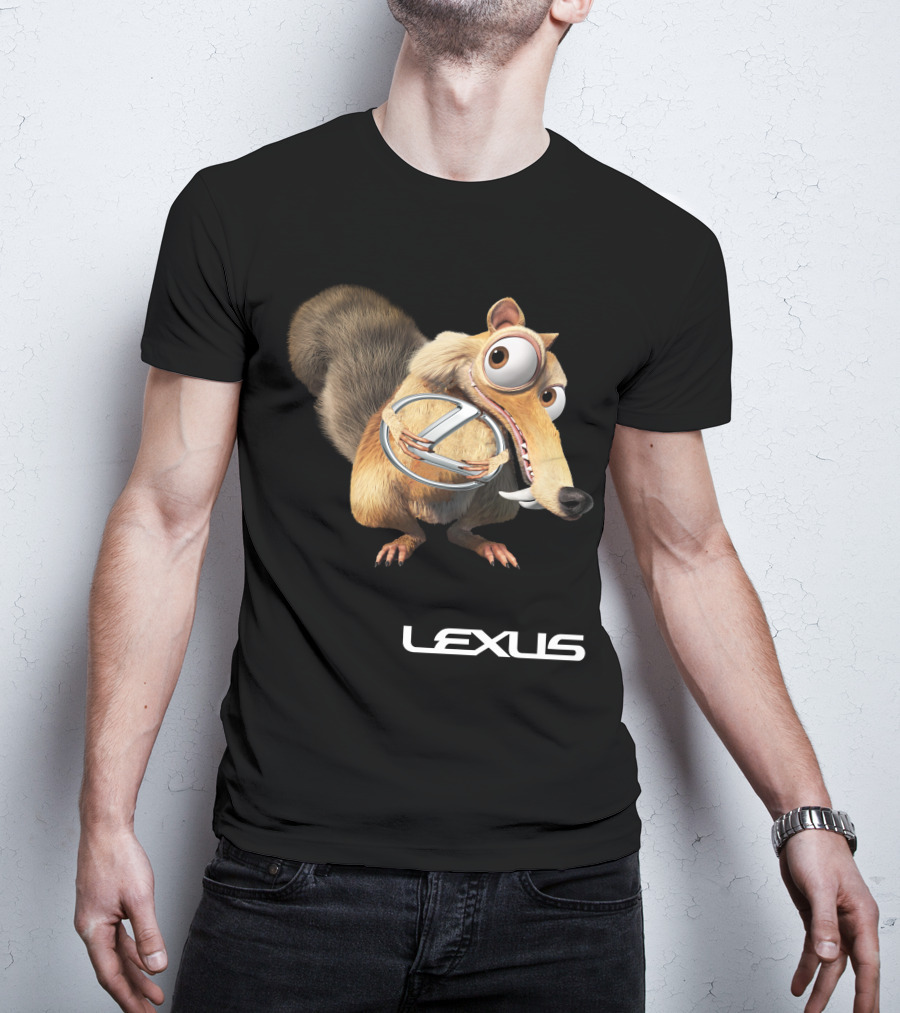 Lexus Ice Age Scrat Humor T-Shirt