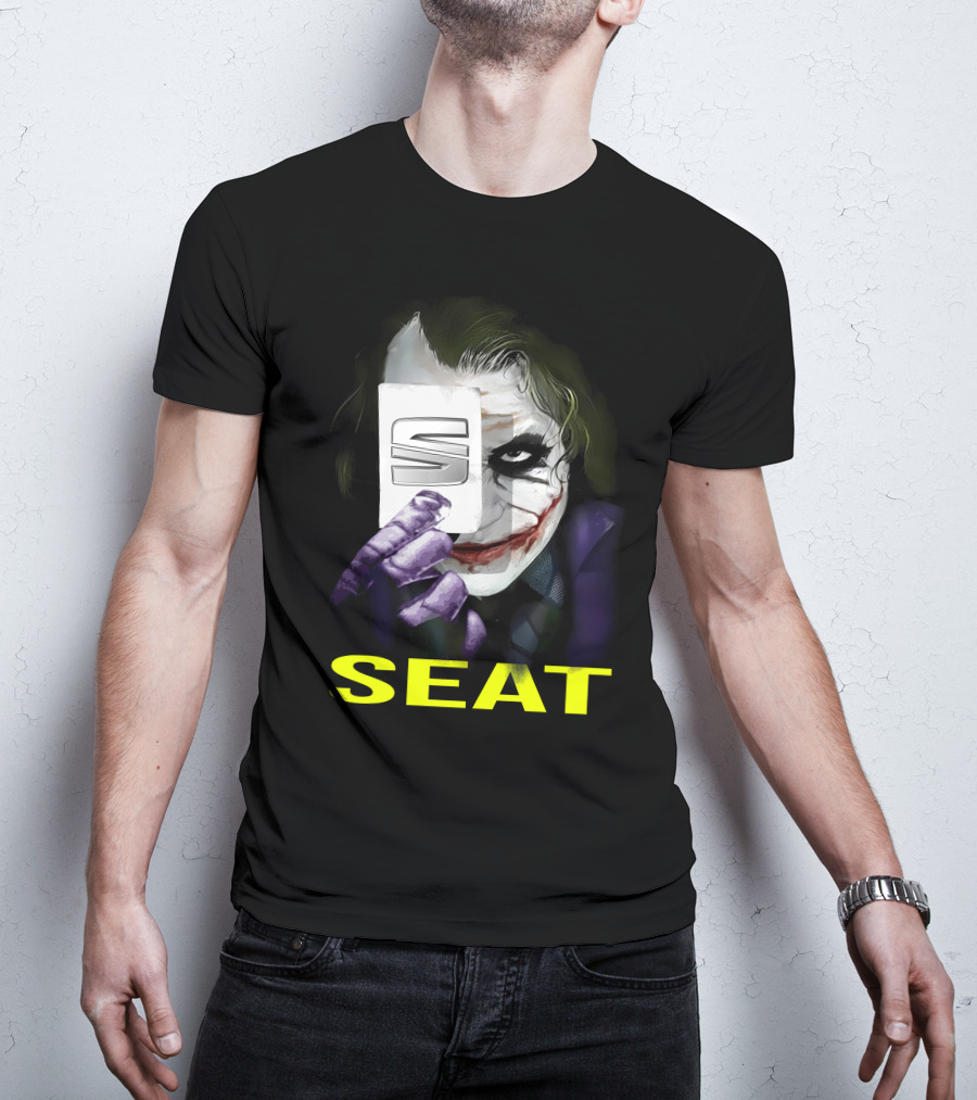 Seat Joker Card Mask Grin T-Shirt