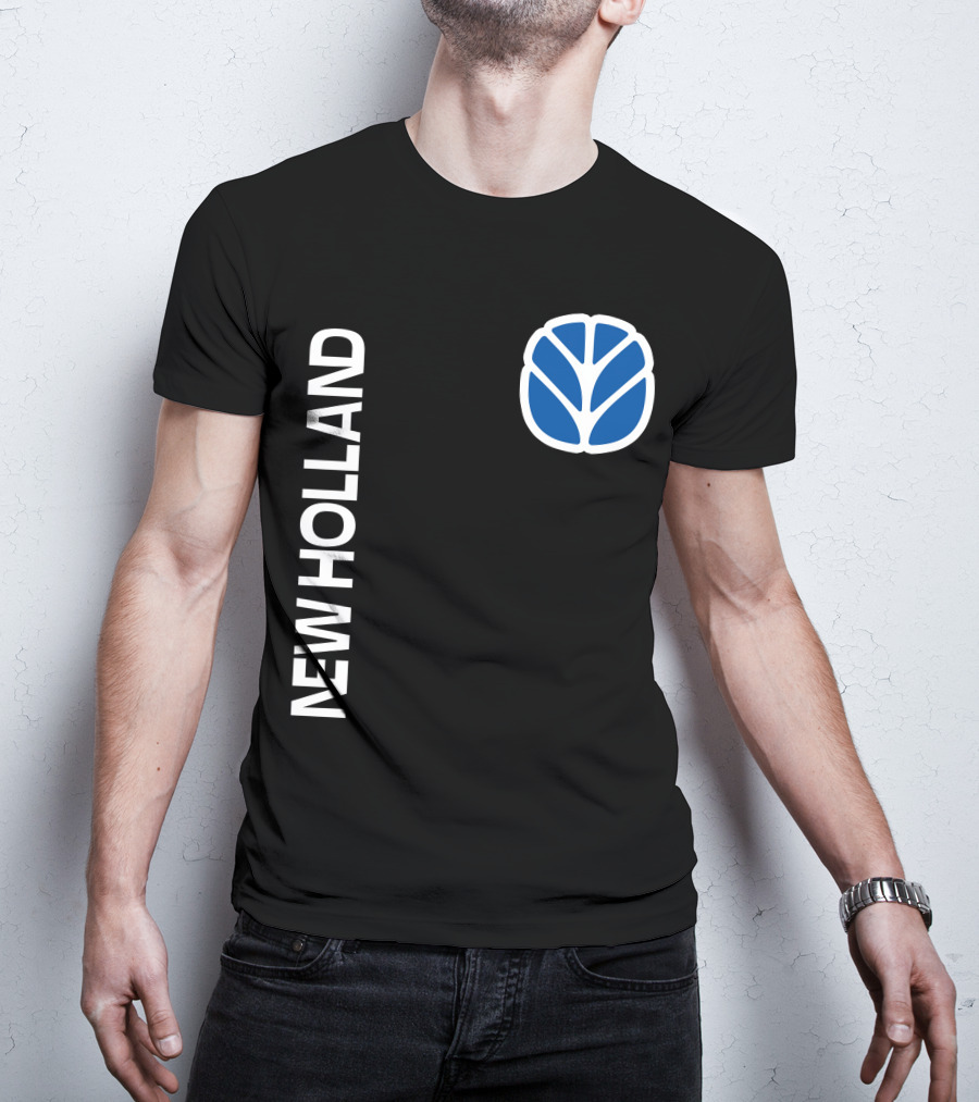 New Holland 12 Logo Blue T-Shirt