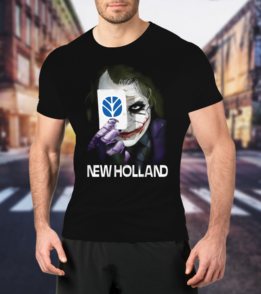 New Holland Joker Card Face T-Shirt