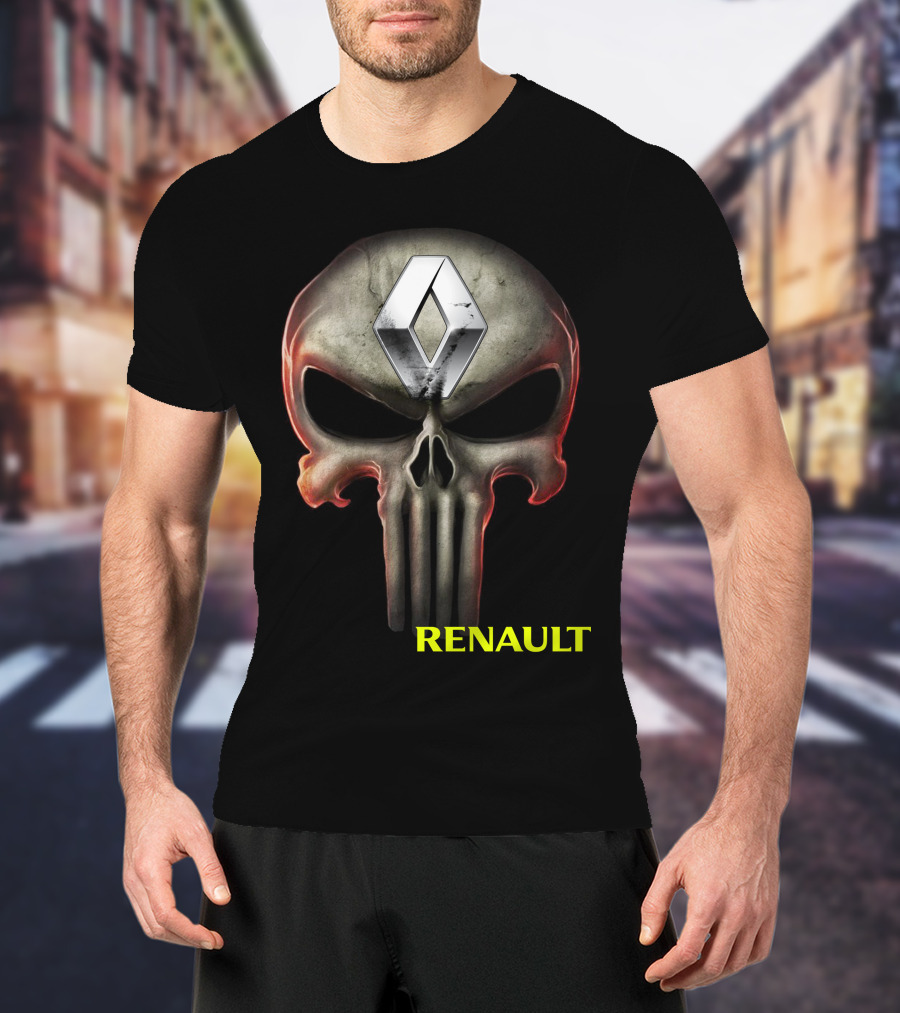 Renault Punisher Skull T-Shirt