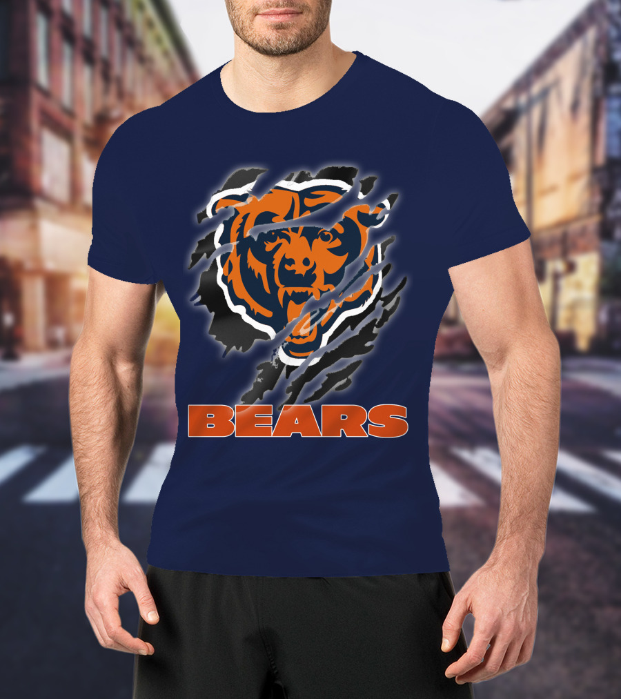 Chicago Bears 05 Bear Claw T-Shirt