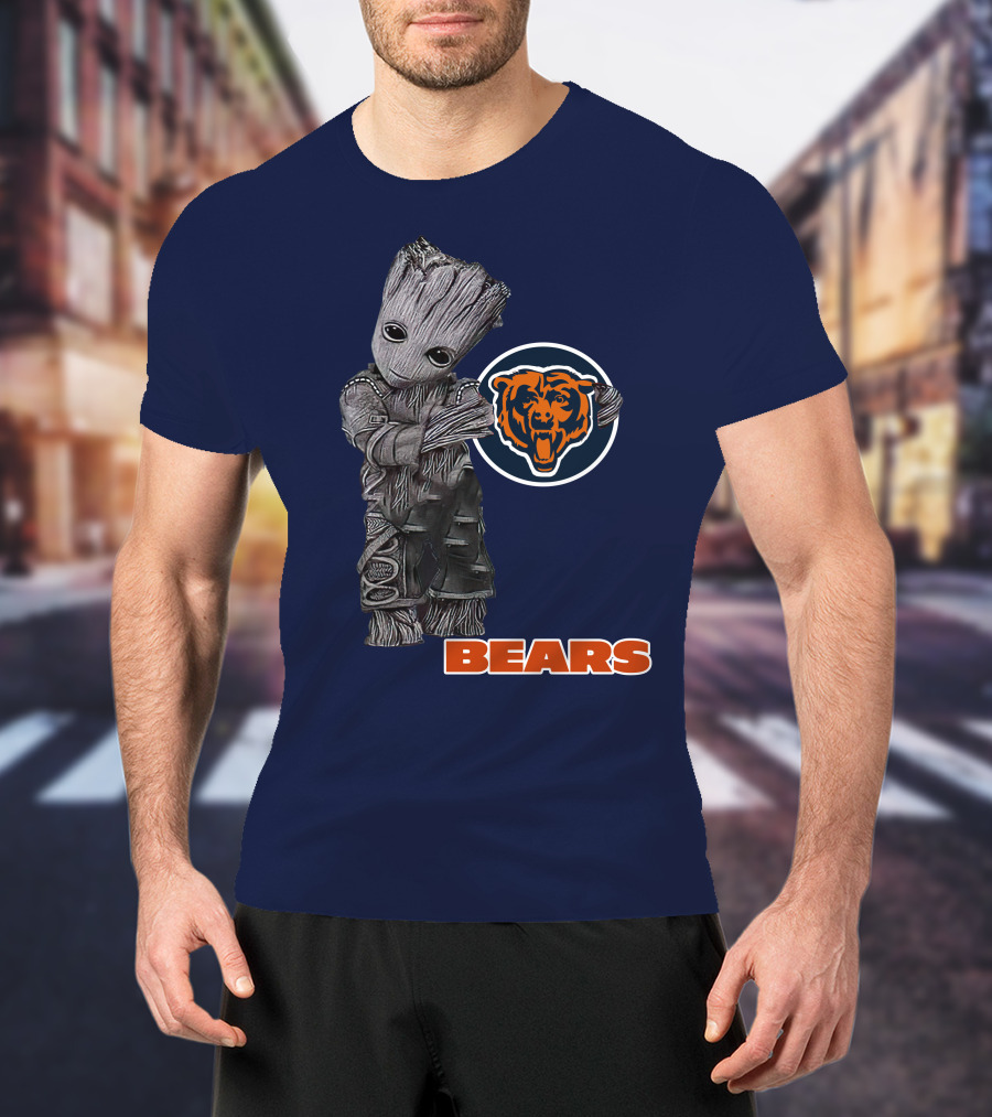 Groot Chicago Bears Fan T-Shirt