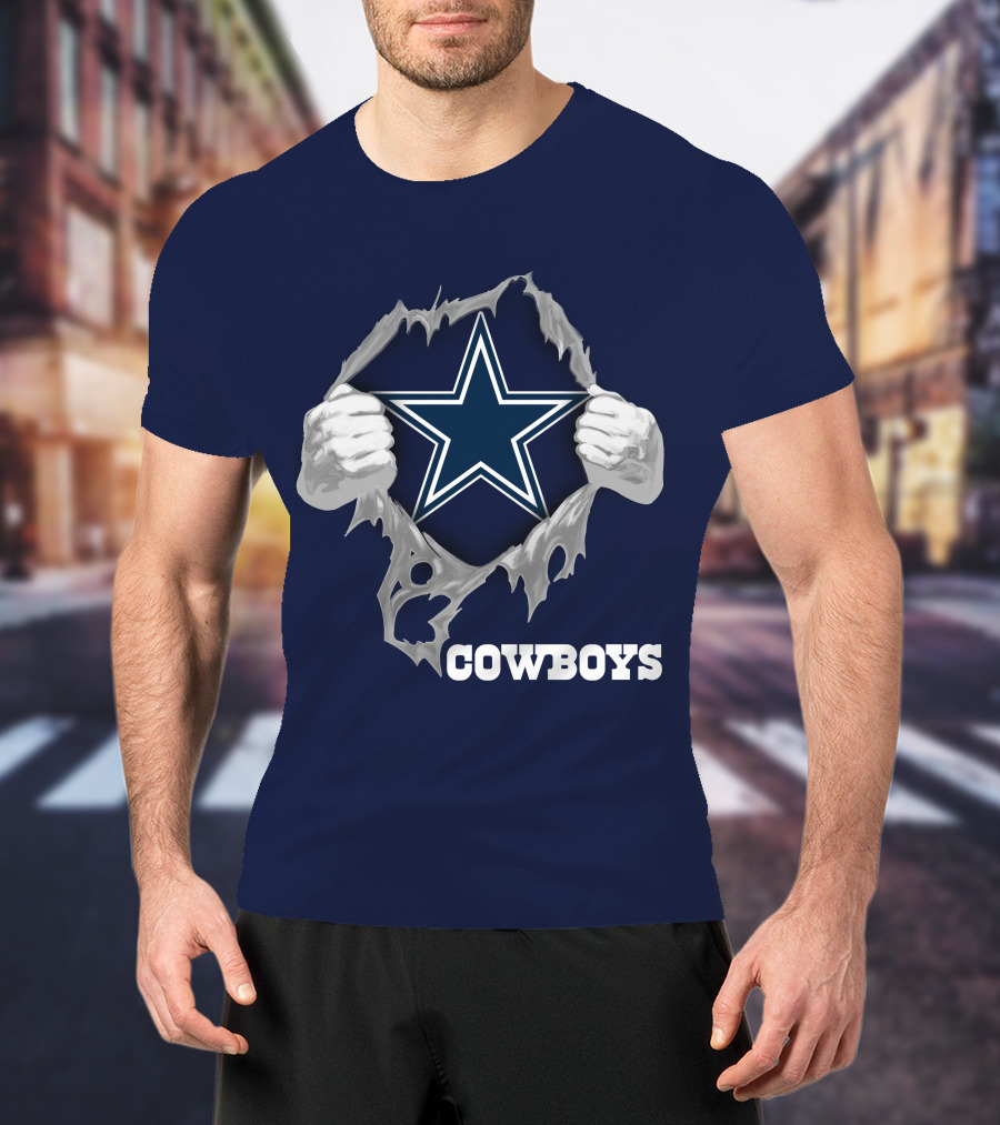 Cowboys 07 Star Logo Burst T-Shirt