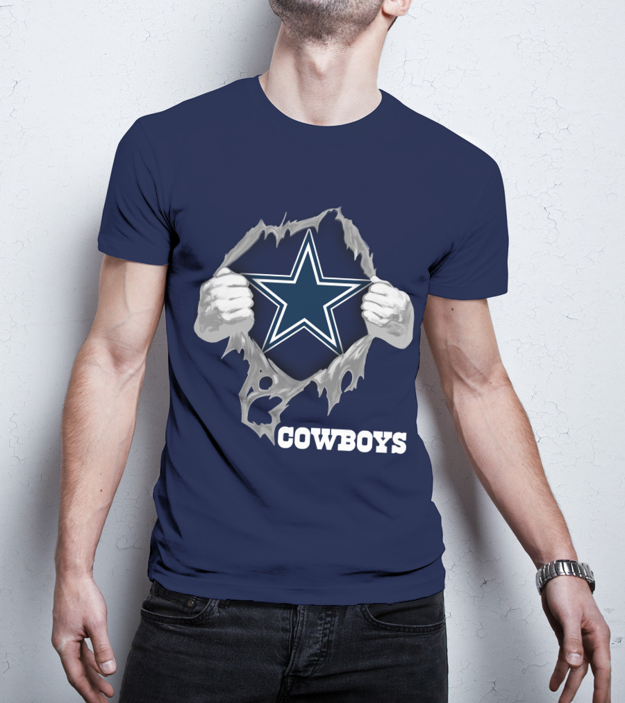 Cowboys 07 Star Logo Burst T-Shirt