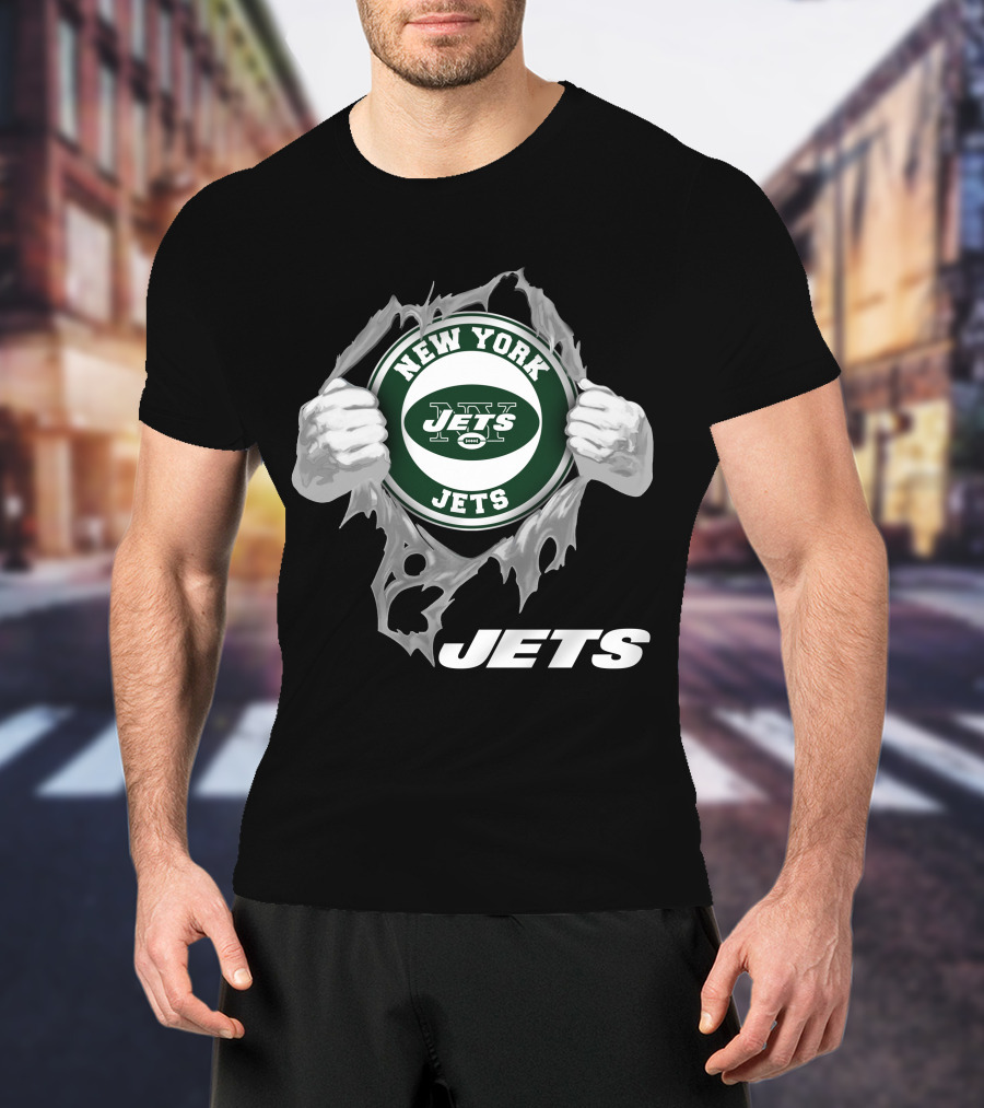 New York Jets 05 Peeling Hands T-Shirt
