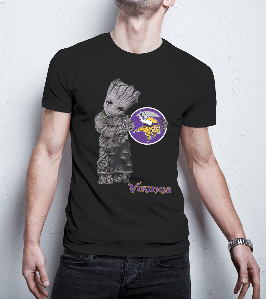 Vikings Nfl Groot Crossover T-Shirt