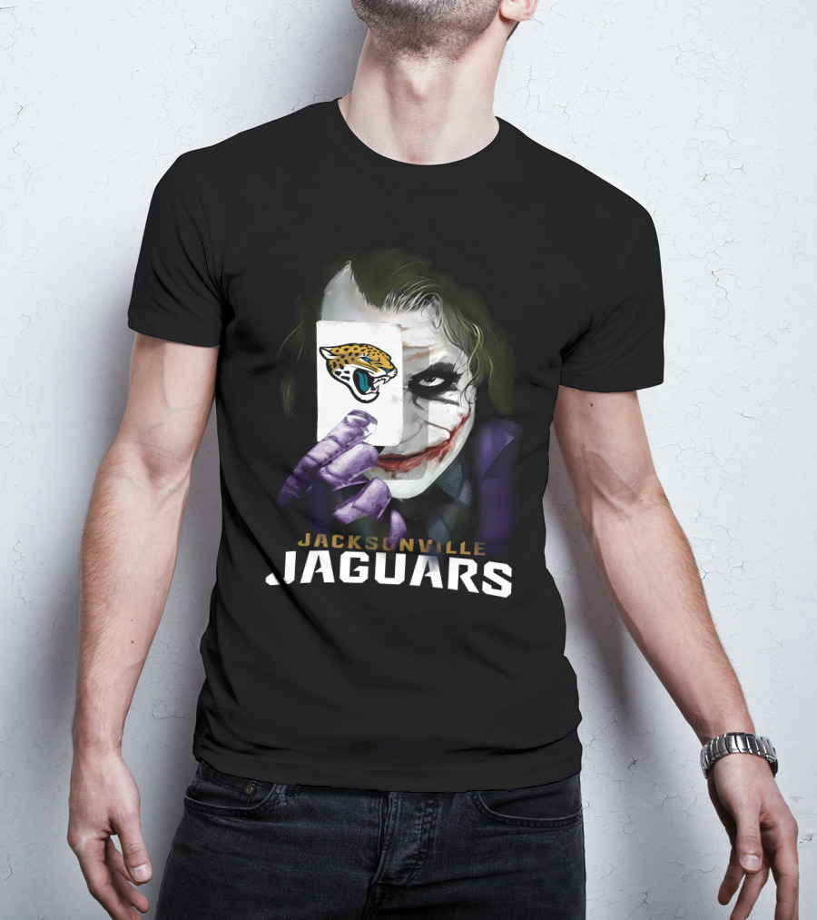Jacksonville Jaguars Joker Playing Card Face Paint T-Shirt