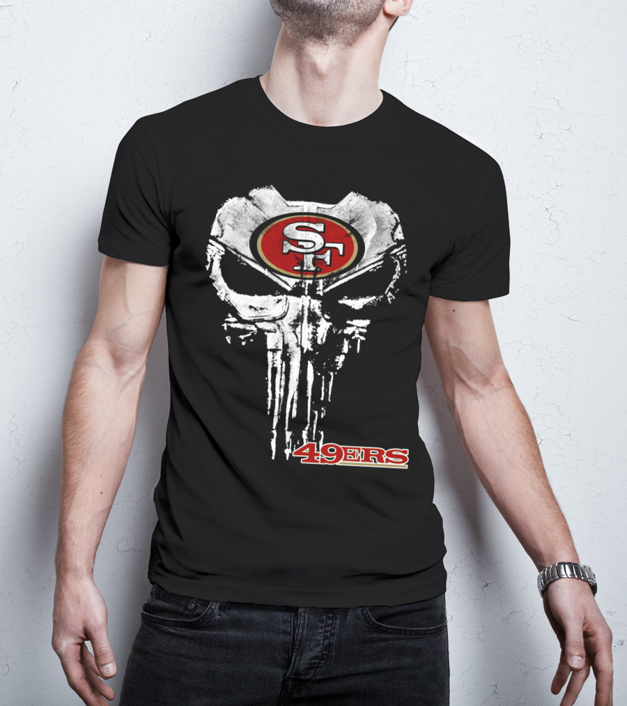 49ers Sf Punisher Logo T-Shirt