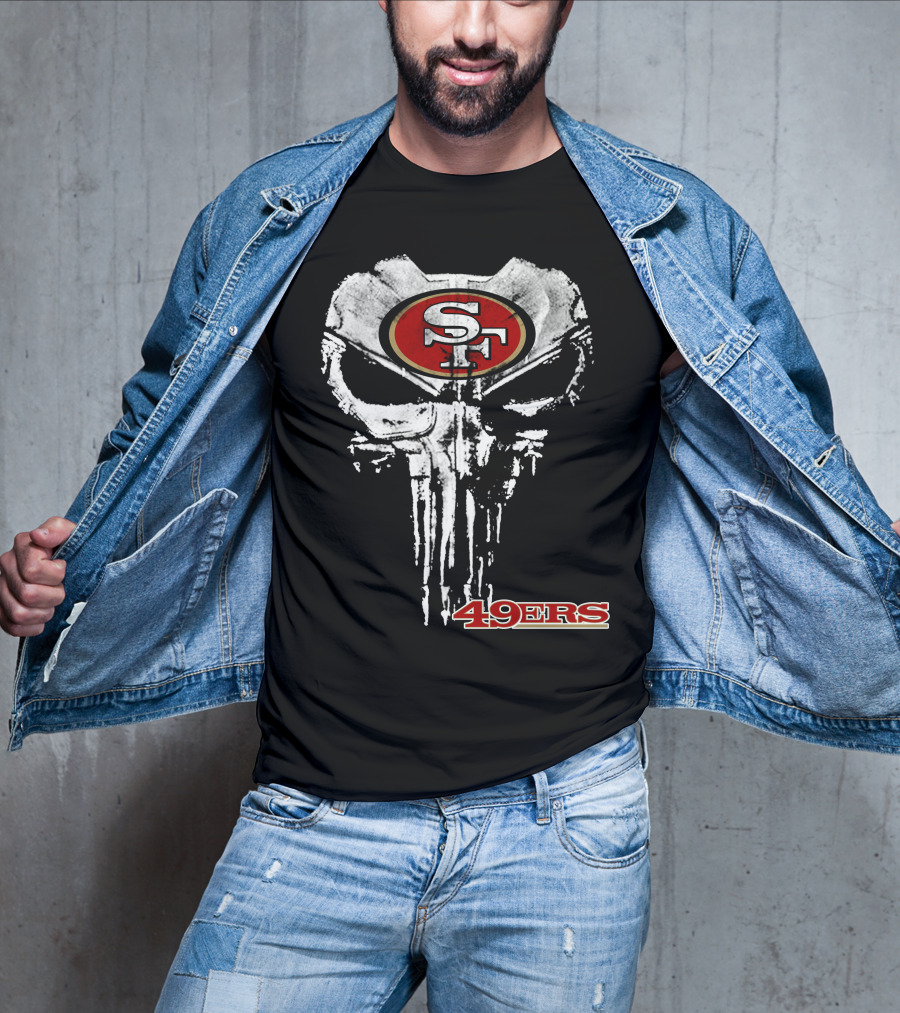 49ers Sf Punisher Logo T-Shirt