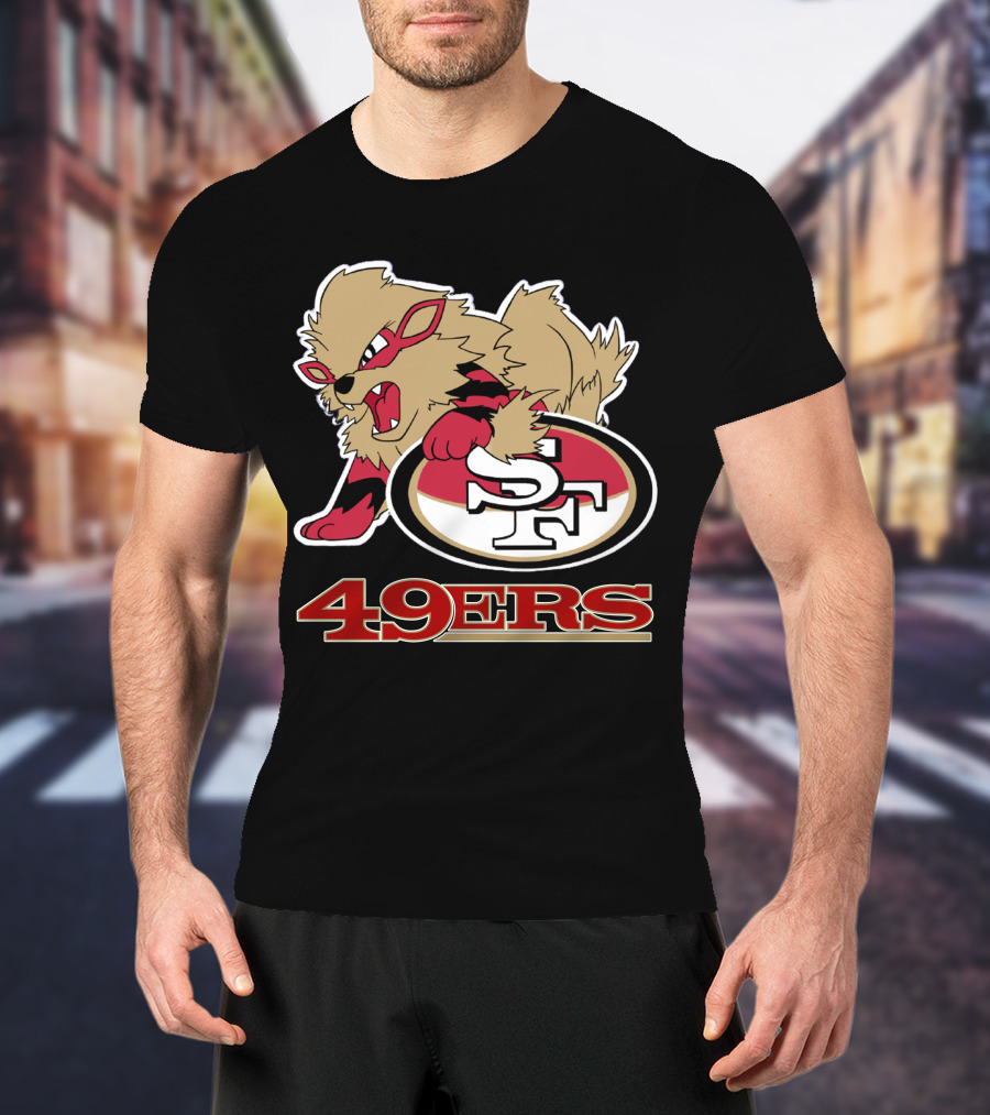 49ers Sf Logo Arcanine Fusion T-Shirt