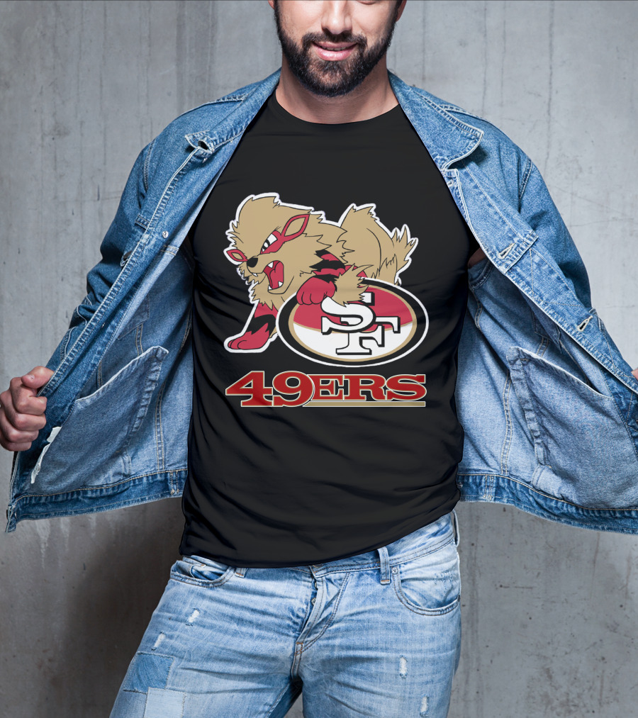 49ers Sf Logo Arcanine Fusion T-Shirt