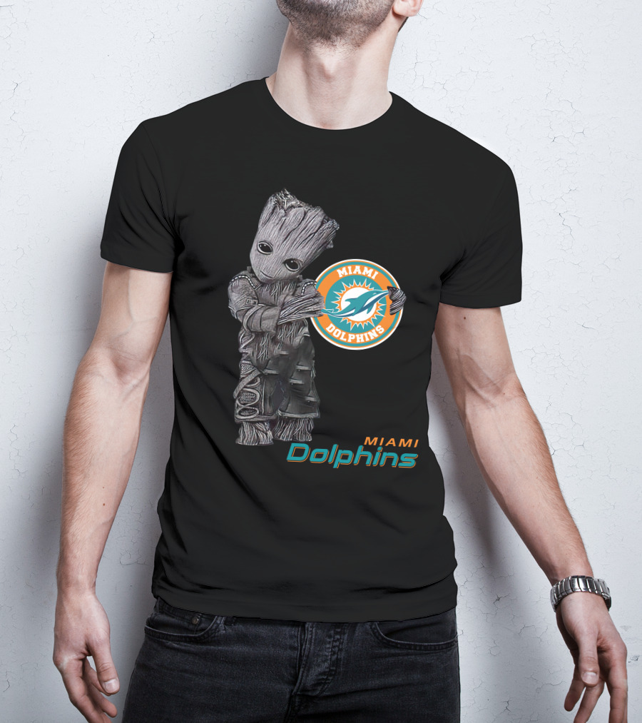 Miami Dolphins Groot Fan T-Shirt