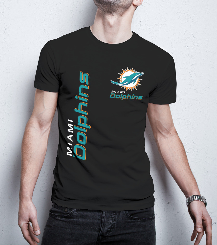 Miami Dolphins 10 Football Team T-Shirt