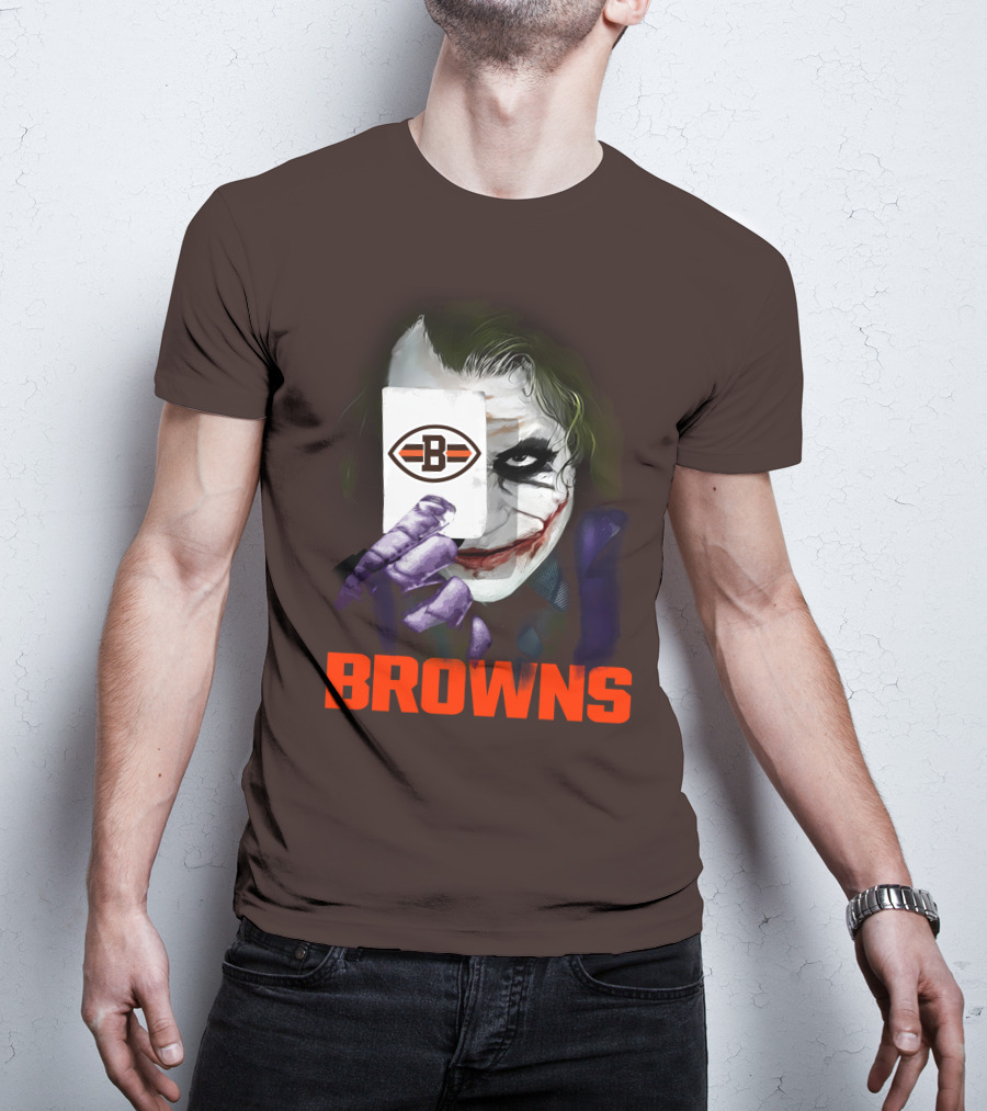 Browns Joker Card T-Shirt