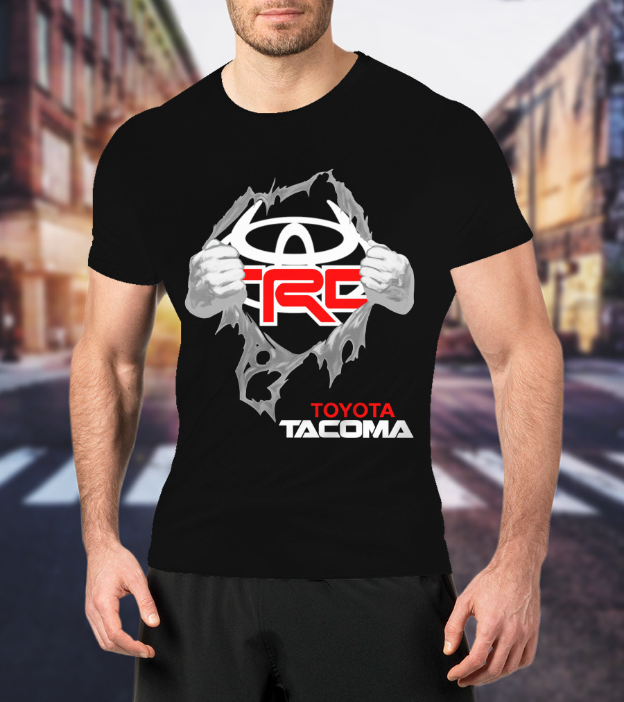 Toyota Tacoma Trd Logo Tear T-Shirt