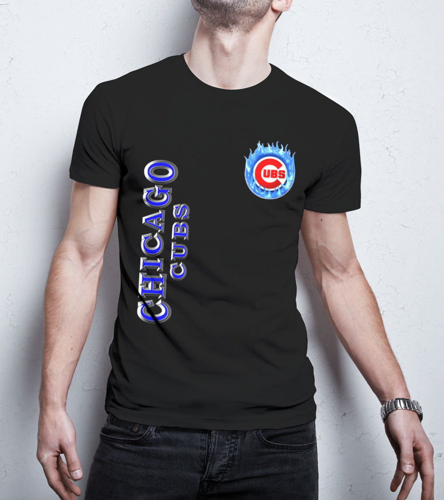 Chicago Cubs 03 Flame T-Shirt