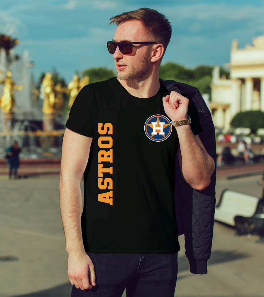 Astros Houston Logo Vertical T-Shirt