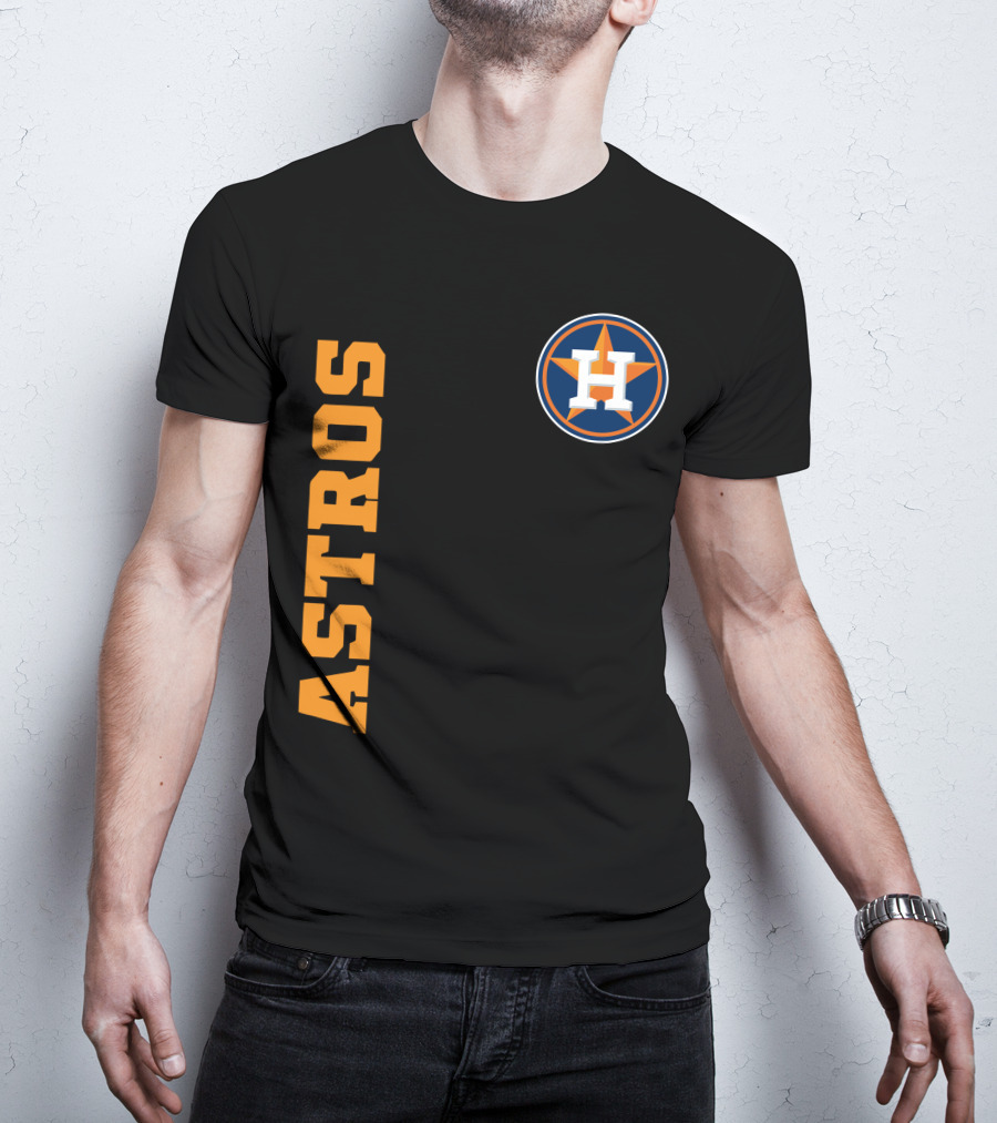 Astros Houston Logo Vertical T-Shirt