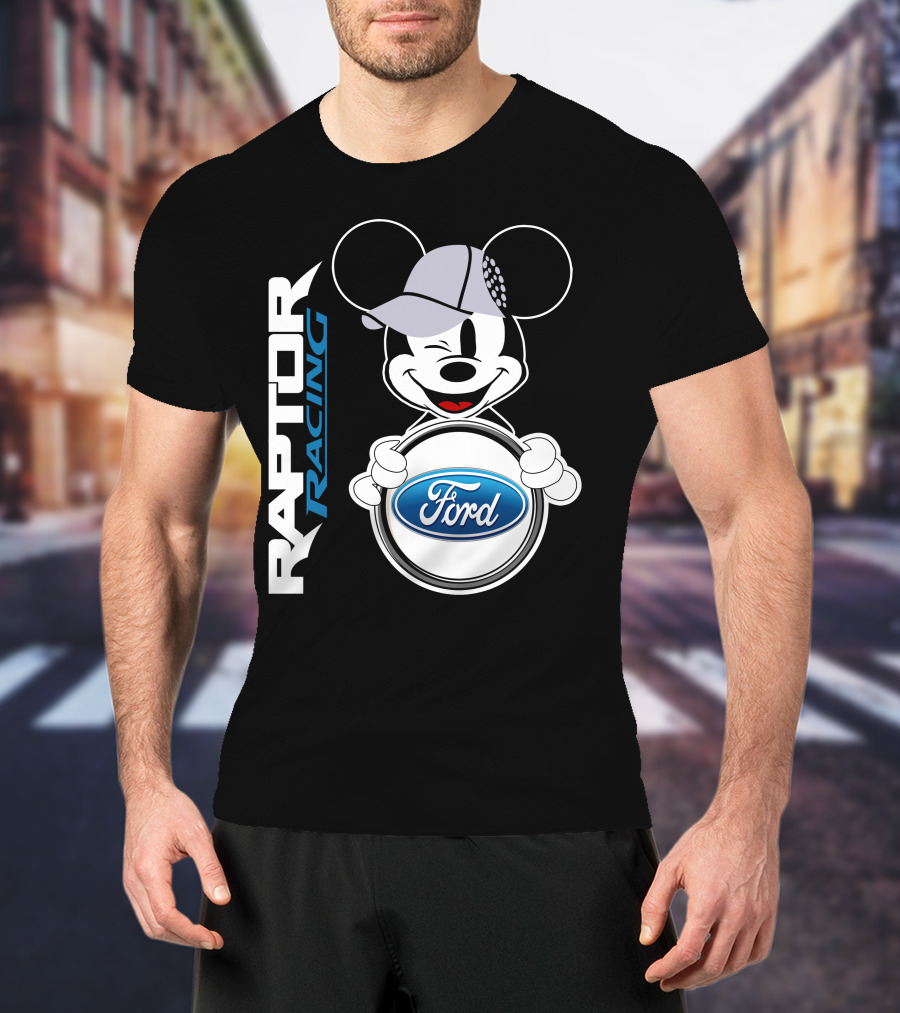 Raptor Racing Ford Mickey Mouse T-Shirt