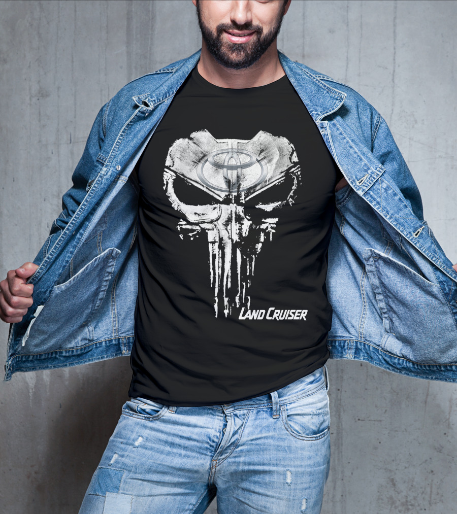 Toyota Land Cruiser Skull T-Shirt