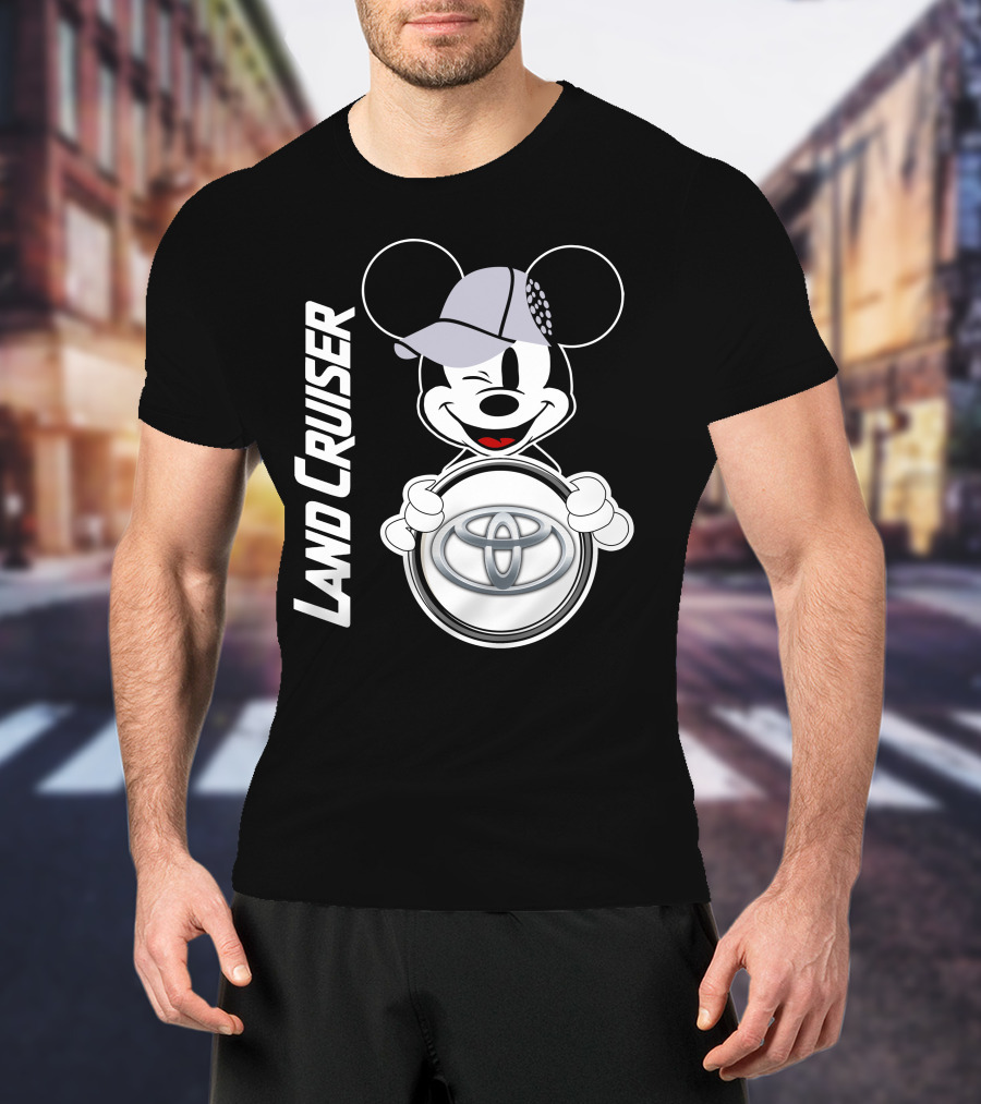 Land Cruiser Toyota Mickey Mouse Collaboration T-Shirt