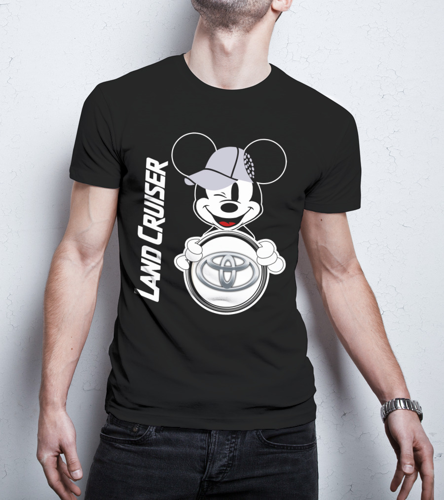 Land Cruiser Toyota Mickey Mouse Collaboration T-Shirt