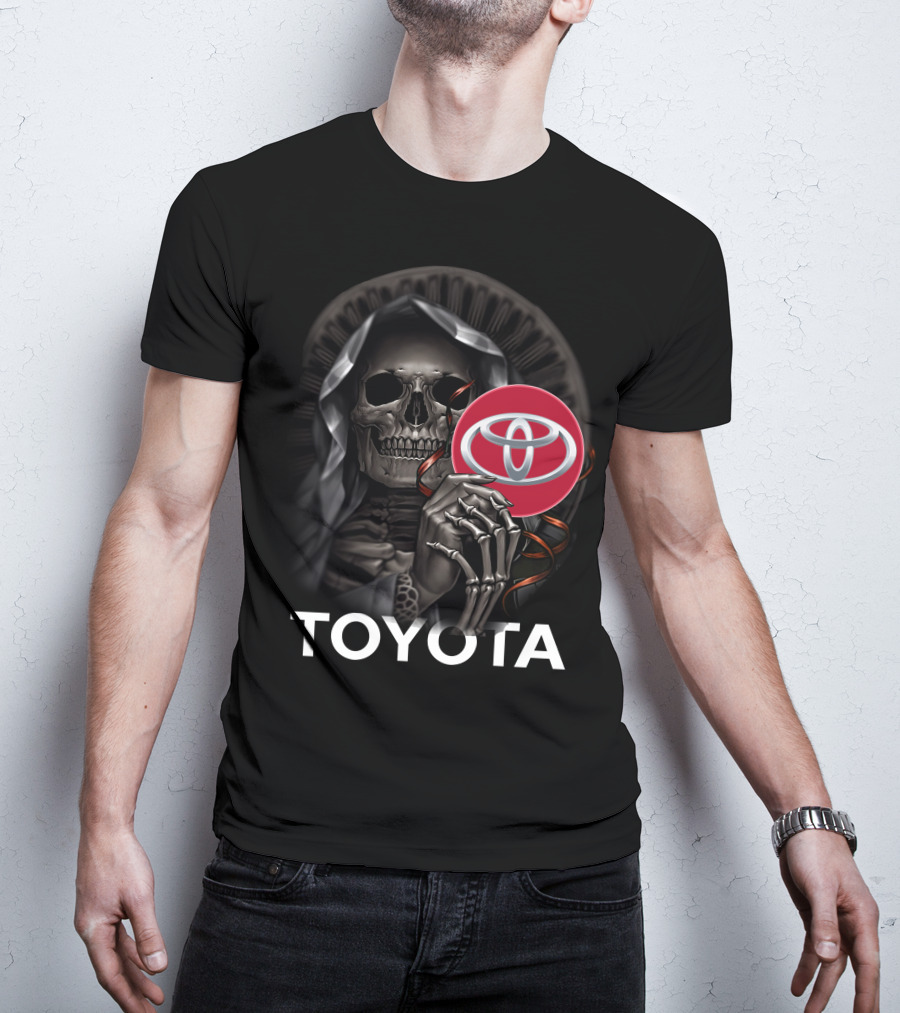Toyota Grim Reaper Skeleton Holding T-Shirt