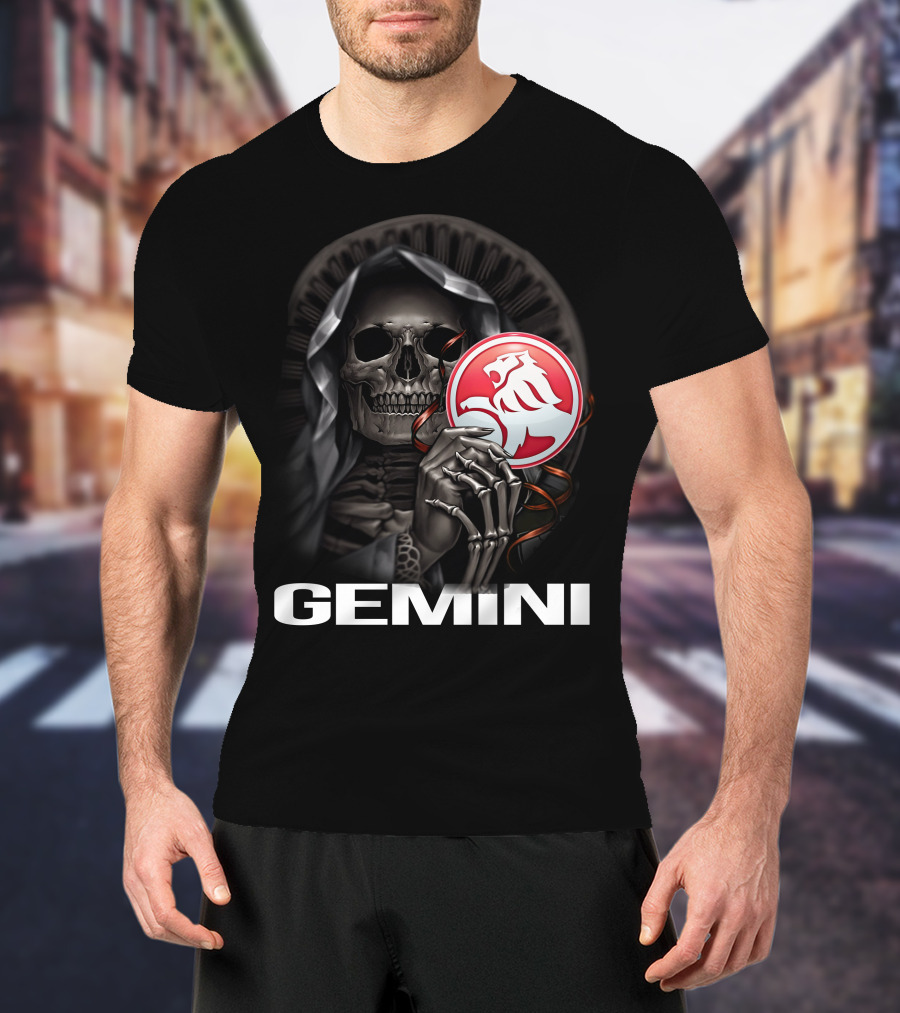Gemini 18 Grim Reaper Holding Holden T-Shirt