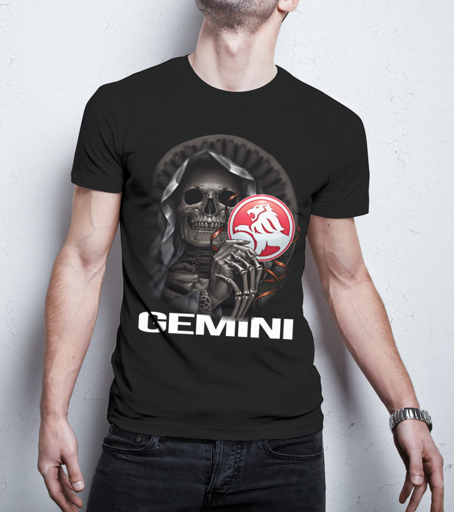 Gemini 18 Grim Reaper Holding Holden T-Shirt