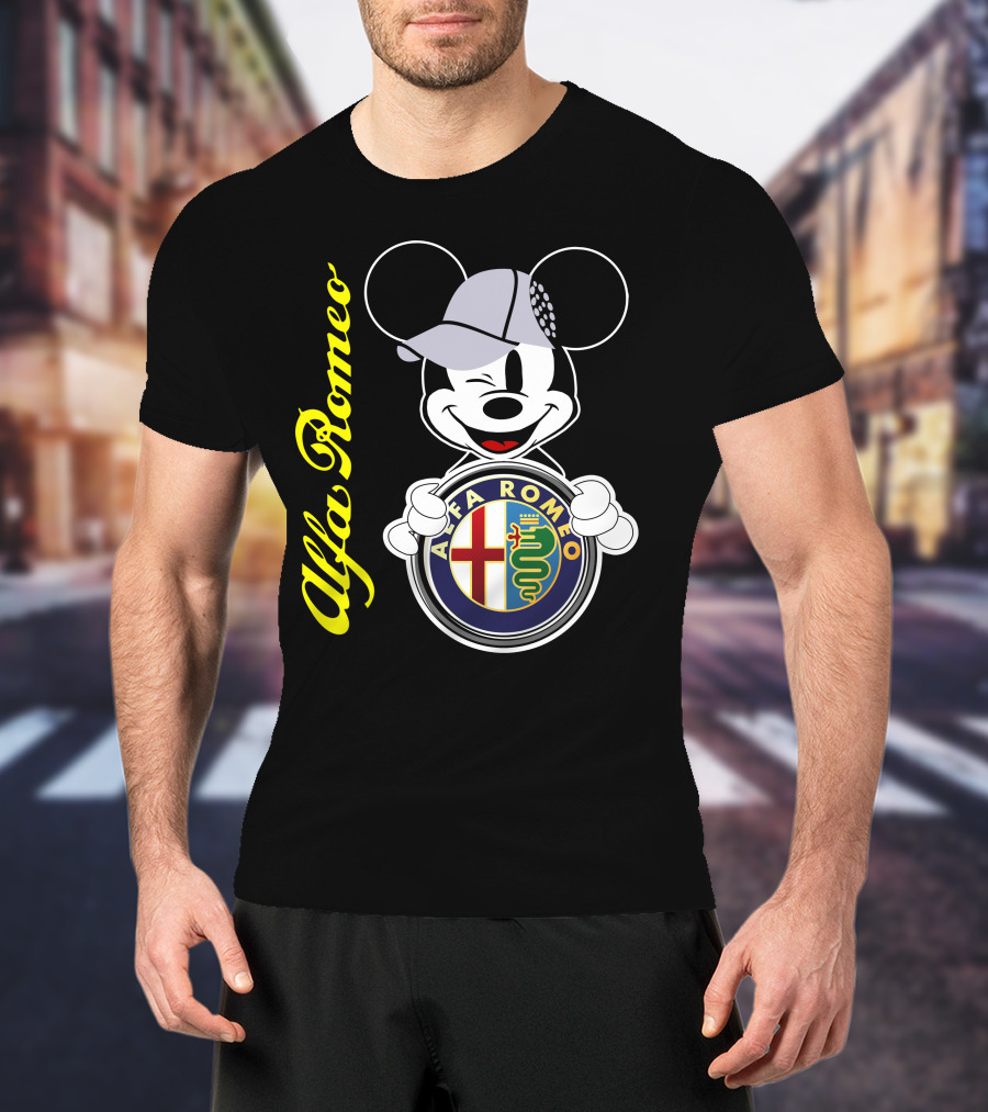 Alfa Romeo Mickey Mouse T-Shirt