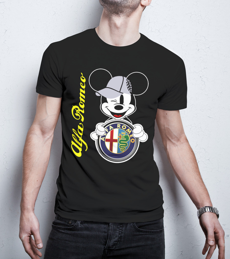 Alfa Romeo Mickey Mouse T-Shirt