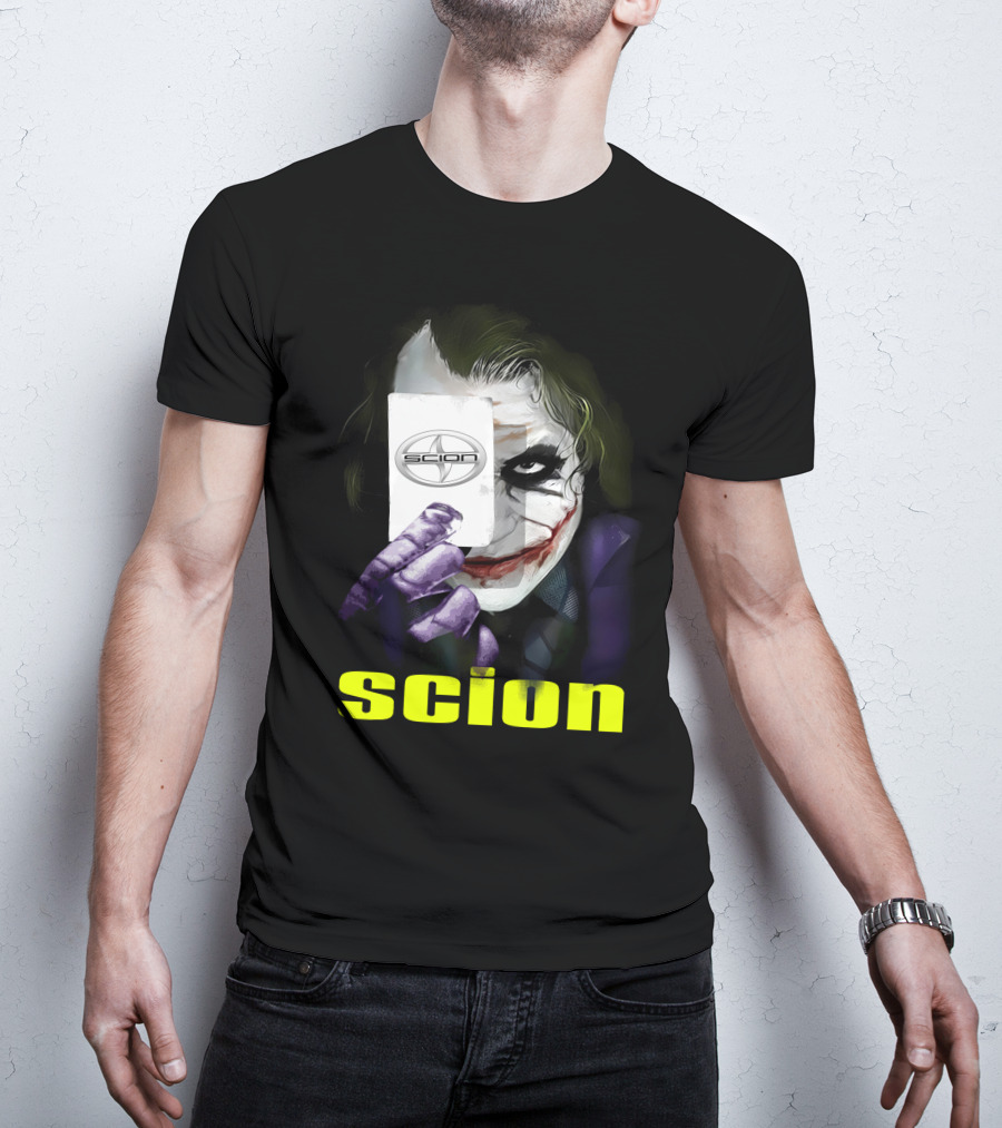 Scion Joker Card With Iconic Clown Face T-Shirt