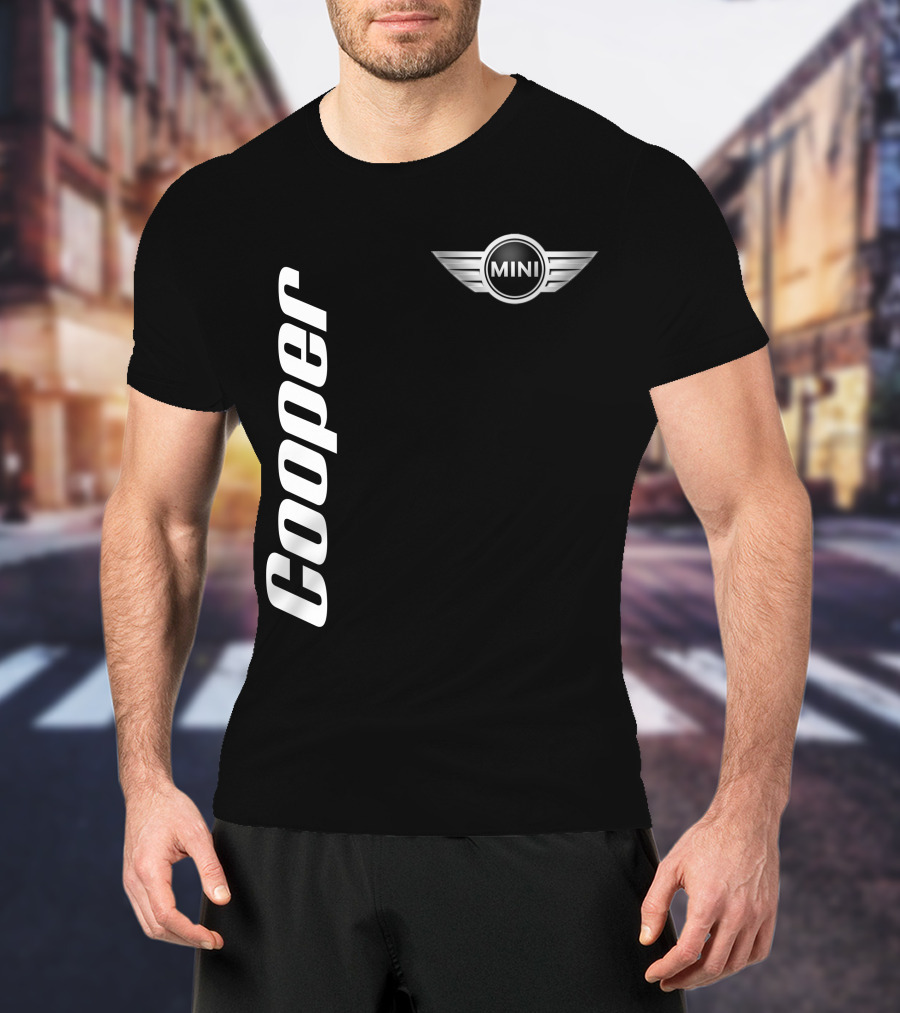 Mini Cooper Logo Vertical T-Shirt