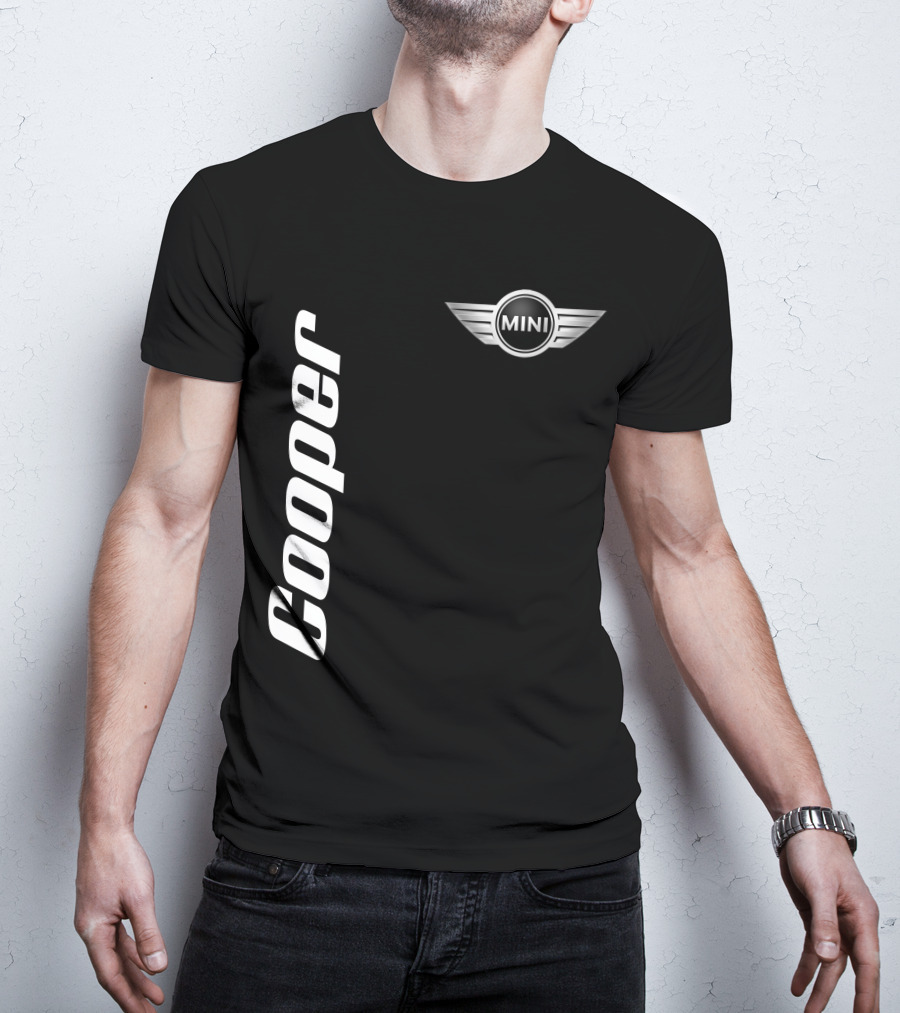 Mini Cooper Logo Vertical T-Shirt